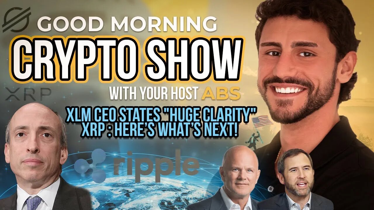 ⚠️ XRP & XLM ... USA CLARITY IS HERE ⚠️ ALL OTHER CRYPTO COULD FALL ; BTC ETFs & Gary Gensler (ETH)