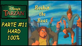 [PS1] - Disney's Tarzan - [Parte 11 - Rockin' The Boat - 100% - HARD]