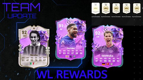 WL REWARDS + TEAM UPDATE