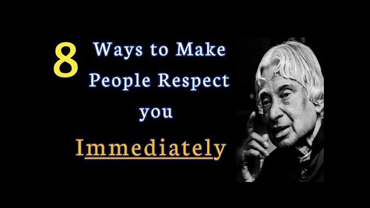 8 ways to make people respect you immediately #quote