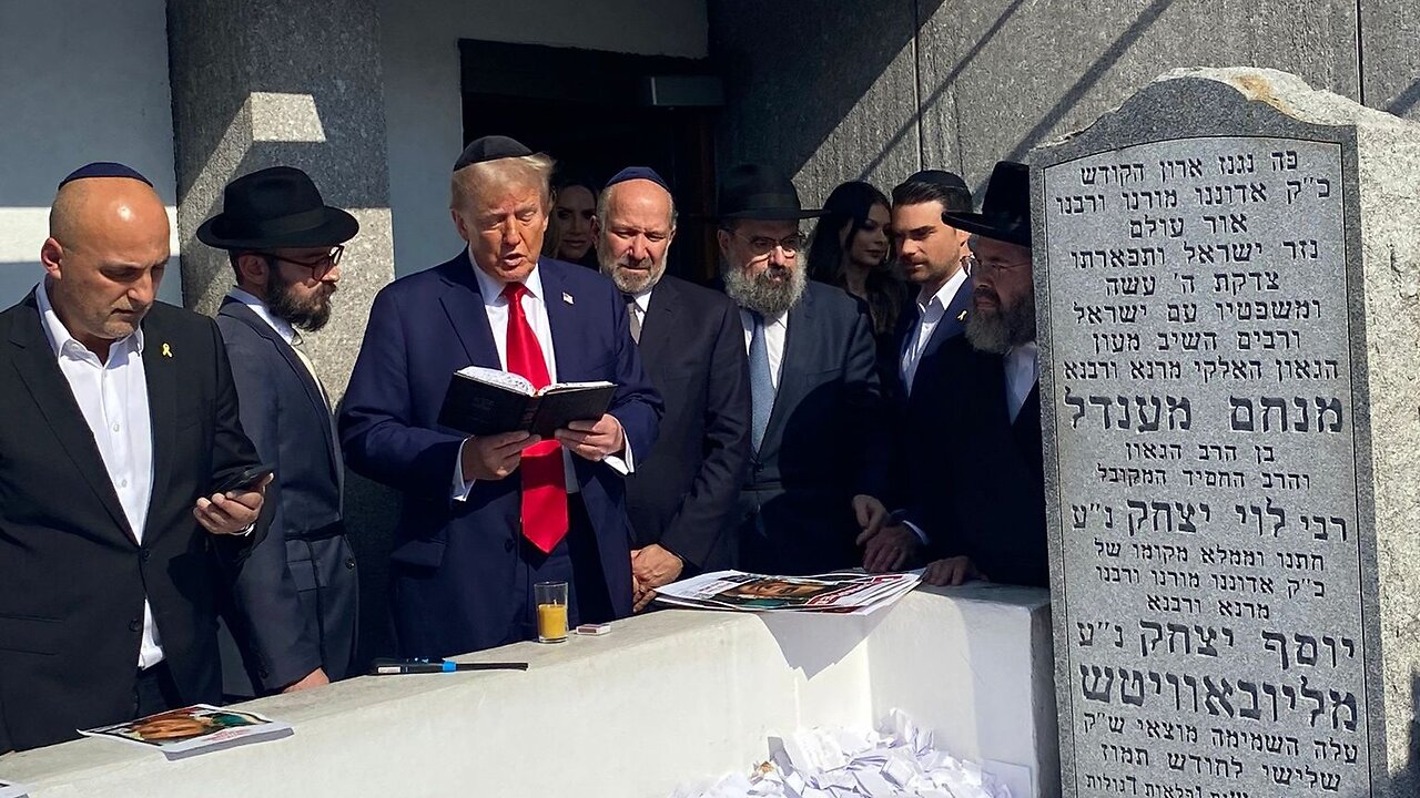 Donald Trump besucht das Grab von Rabbi Menachem Mendel Schneerson - Wer war das überhaupt?