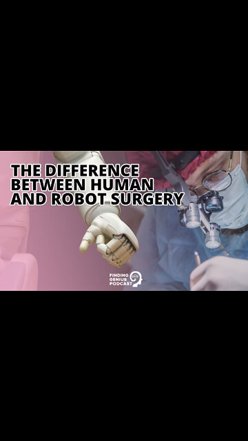The Difference Between Human and Robot Surgery #shorts