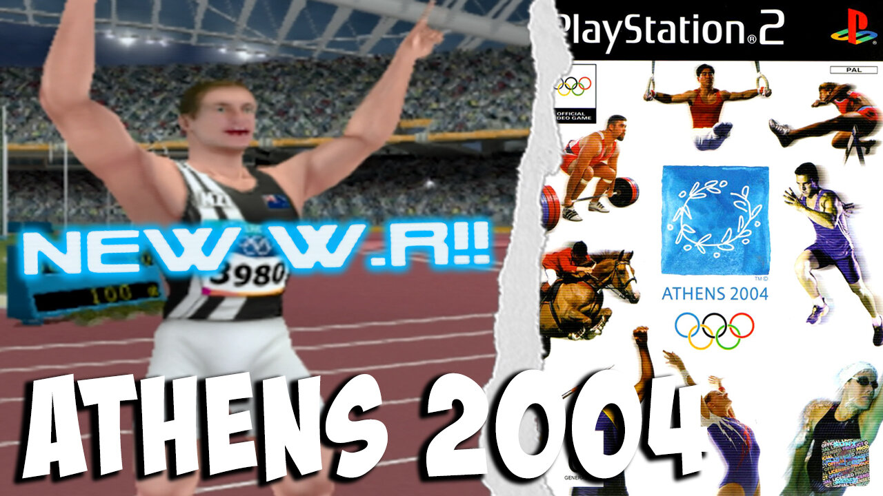 FASTEST WHITE MAN IN THE WORLD | ATHENS 2004 PS2 GAMEPLAY