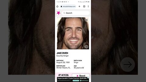 HAPPY 42 BIRTHDAY JAKE OWEN Country Singer