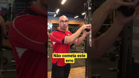 Como melhorar a ativação do tríceps no pulley com corda #shorts