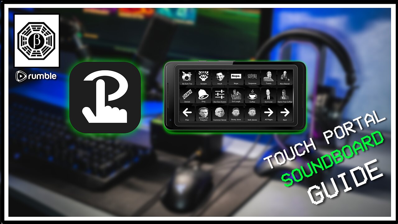 🟩TouchPortal: Soundbox Plugin Tutorial (Soundboard)🟩