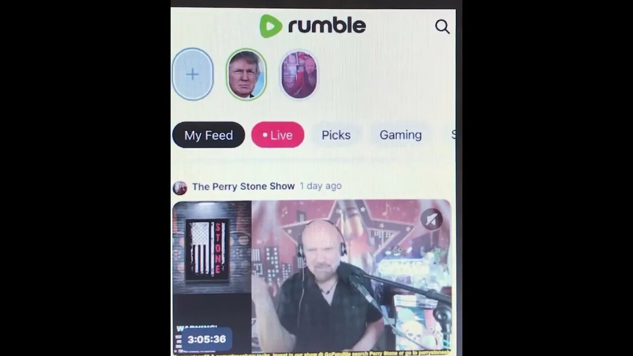 1st show begins streaming on Rumble Monday LIVE 4-6pm. Search Perry Stone and watch/subscribe free.
