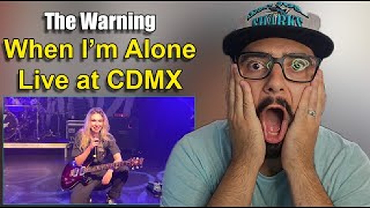 The Warning - When I'm Alone Live at CDMX | This is Emotional