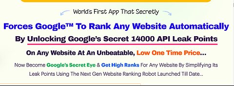 RankLeak Overview: The Revolutionary Website Ranking Tool