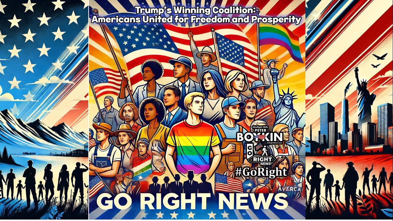 Trump’s Winning Coalition: Americans United for Freedom and Prosperity #GoRightNews