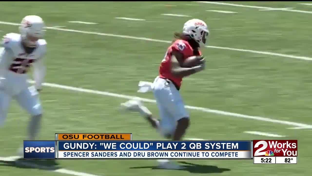 Mike Gundy: "We could" use 2 QB System