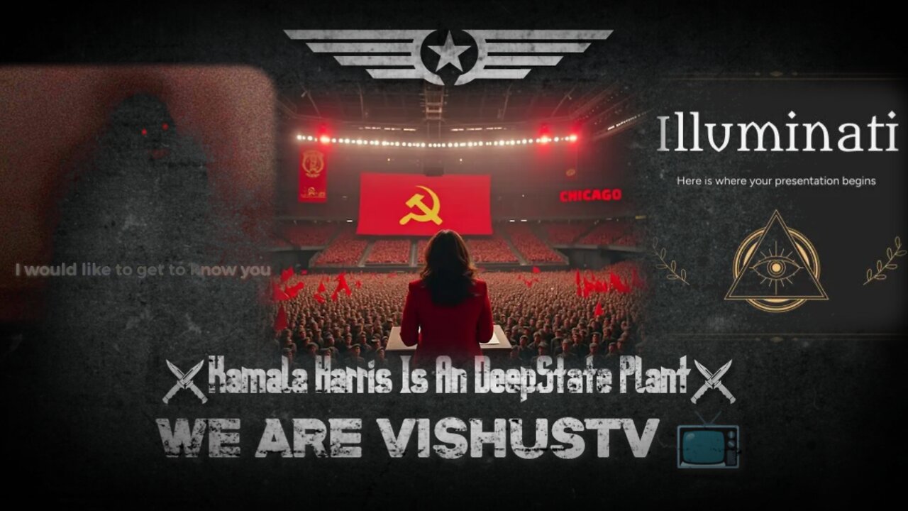 Kamala Harris Is An DeepState Plant... #VishusTv 📺