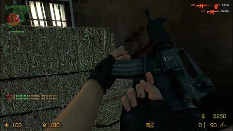 Counter Strike Source Inferno Bots #15 Only Assault Rifles And SMGs