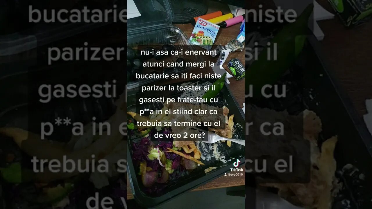 #incredere #shaorma #ocb #ardeiiute #parizer la #toaster #frate #neserios si #enervant #jmek #caras