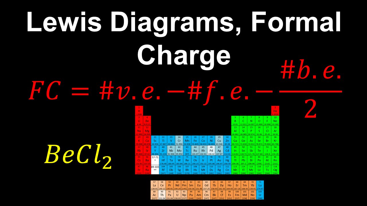 Lewis Diagrams, Formal Charge - AP Chemistry