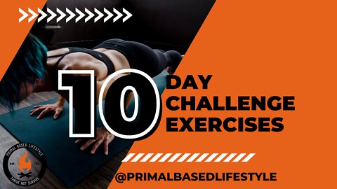 10 Day Workout Challenge Instructional
