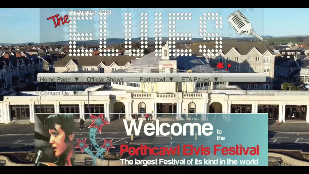 Porthcawl Elvis Festival (opening day Fri 22 Sept 2023)