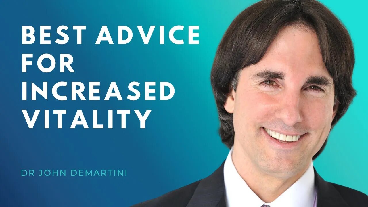 Build Your Vitality | Dr John Demartini #shorts