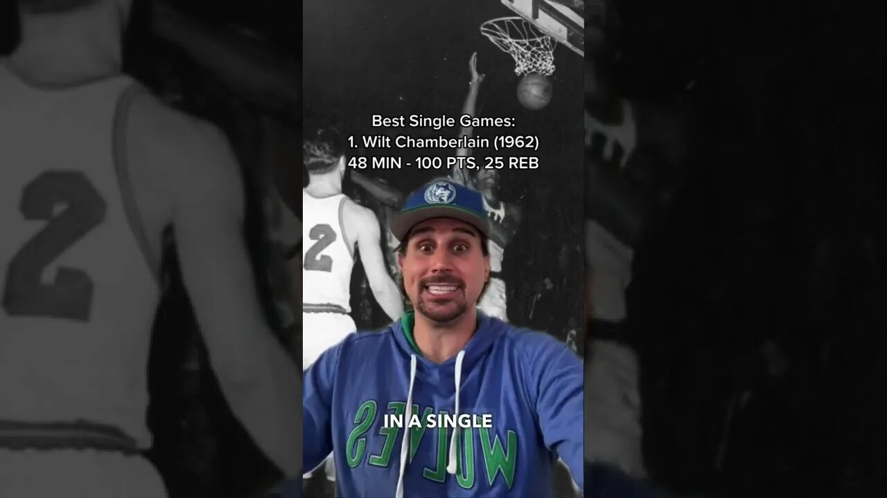 Wilt Chamberlain Stat Machine #shorts