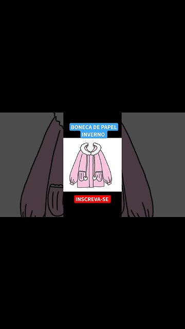 COMO DESENHAR BONECA DE PAPEL INVERNO #bonecadepapel #dollpaper