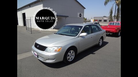 2002 TOYOTA AVALON