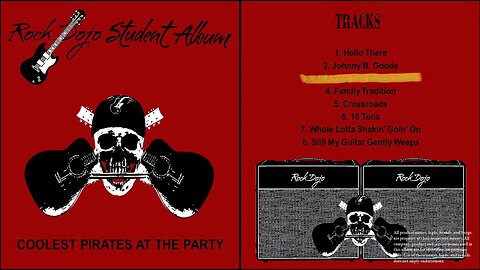 Rock Dojo: Student Album #11 "Coolest Pirates at the Party" Full album