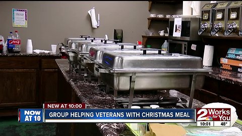 Veterans receive Christmas dinner from Tulsa's Coffee Bunker