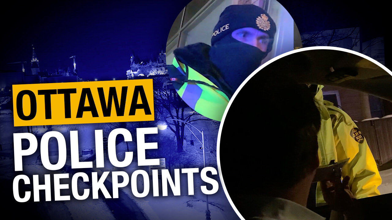 The inconsistency of police checkpoints for entry into Ottawa's 'Red Zone'