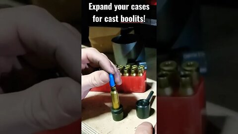 Expand Your Case Mouth For Cast Bullets - Even With Rifle Cartridges!