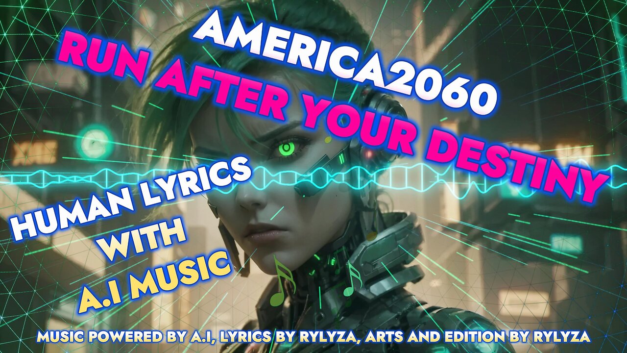 AMERICA2060 - RUN AFTER YOUR DESTINY - HUMAN LYRICS AND A.I MUSIC