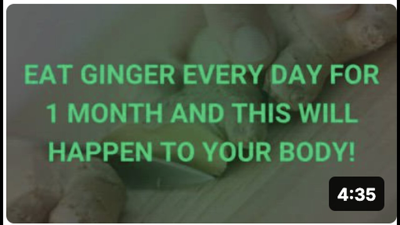 Health Benefits of Ginger - What is ginger good for