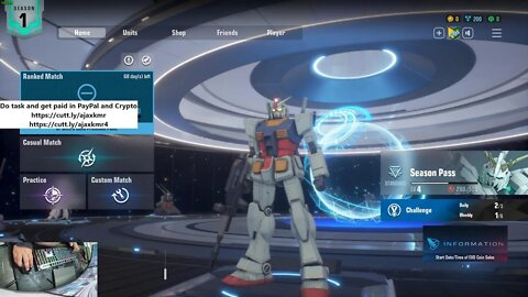 new game called gundam evolution