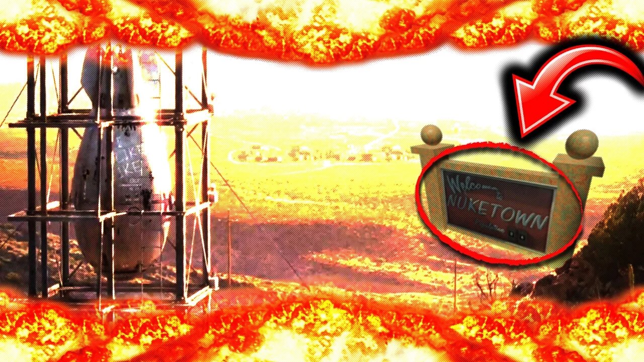"THE TRUTH ABOUT NUKETOWN".. "Where Did NUKETOWN Come From?" - "How Was Nuketown Created?" (CoD IRL)