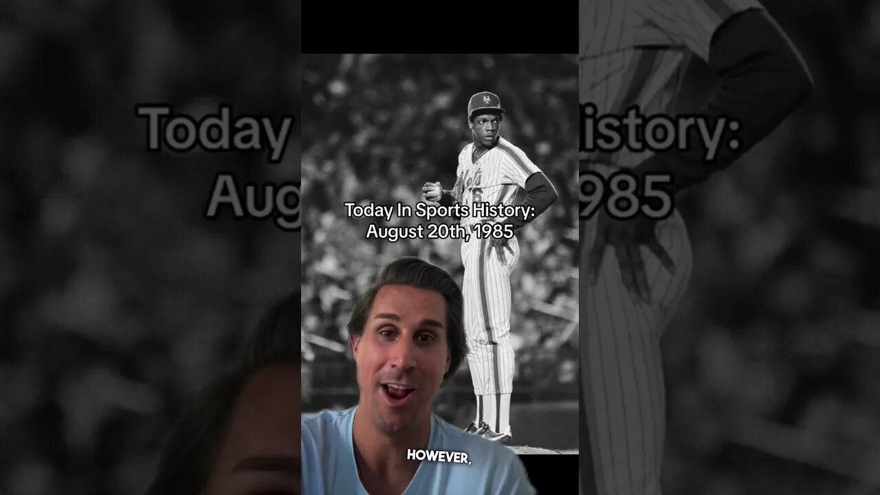 TODAY IN SPORTS HISTORY: 8/20/1985 #shorts