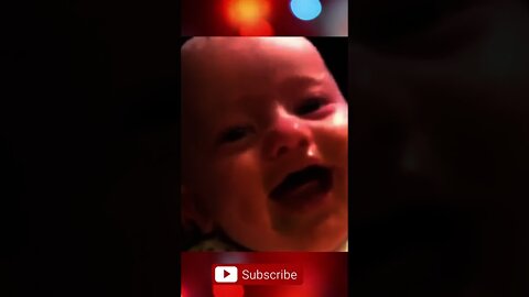 Baby can't stop laughing #Shorts