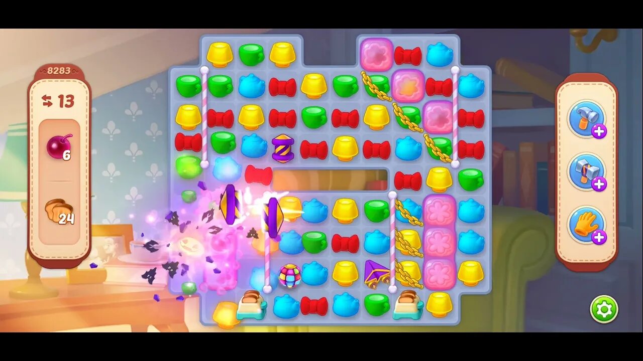 Playrix Homescapes Gameplay Walkthrough Level 8283