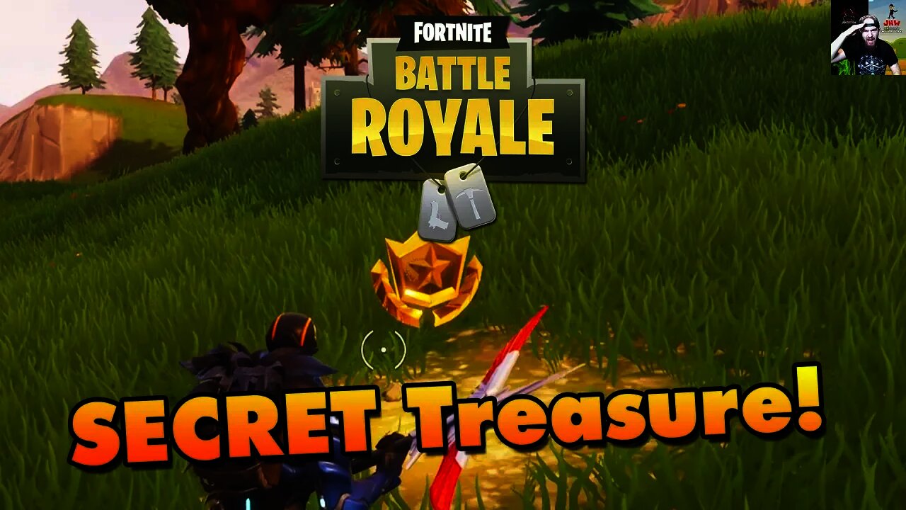 Fortnite Battle Royale - SECRET Week 2 Blockbuster TREASURE!