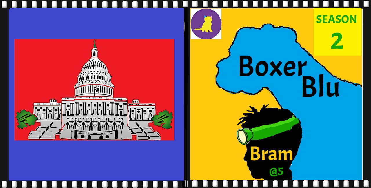 LNE.news - BoxerBlu & Bram - S2E3 - BoxerBlu comforts Bram about the riots on the US Capitol.