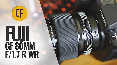 Fuji GF 80mm f/1.7 R WR lens review