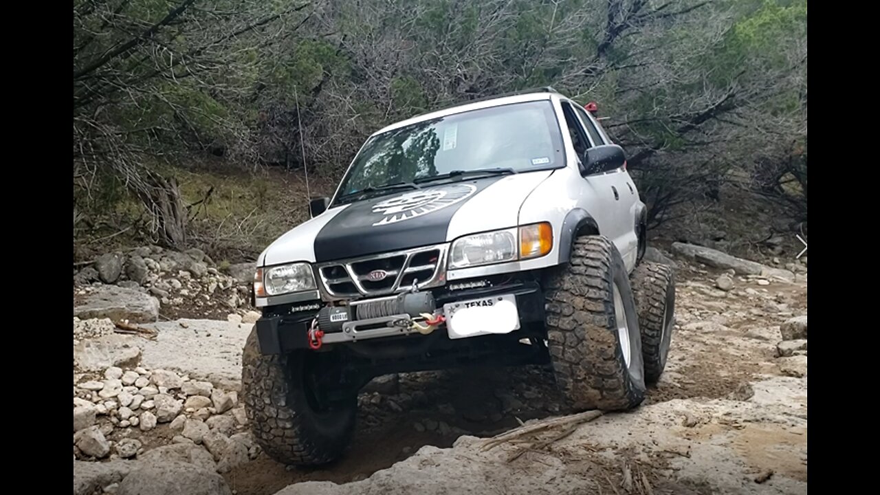 Hidden Falls 10/02/2021, Rock Crawling Kia Sportage on 35's, welded rear, torsen front, aisin hubs