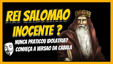 DEMONIOS DO REI SALOMAO E SUA IDOLATRIA SEGUNDO A CABALA