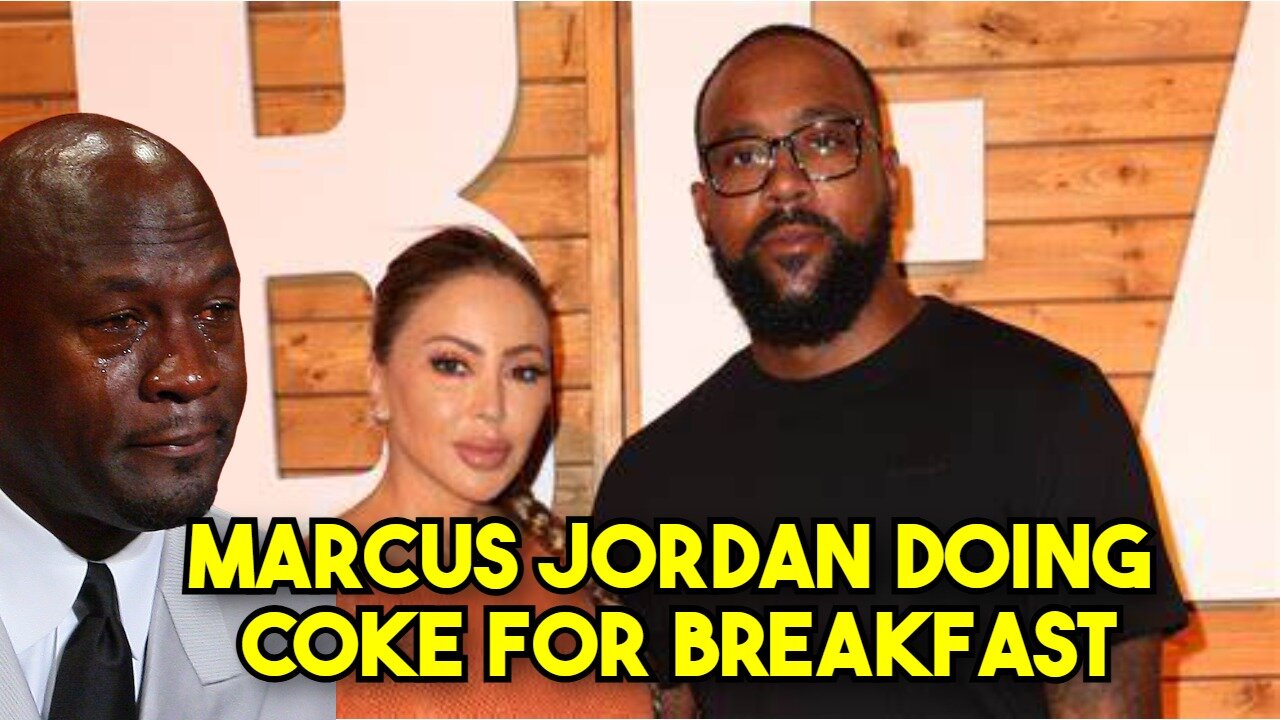 MARCUS JORDAN, MICHEAL JORDANS SON DOING DRUGS FOR BREAKFAST