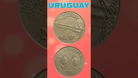 URUGUAY 100 NUEVOS PESOS 1981. #shorts #viral #coinnotesz