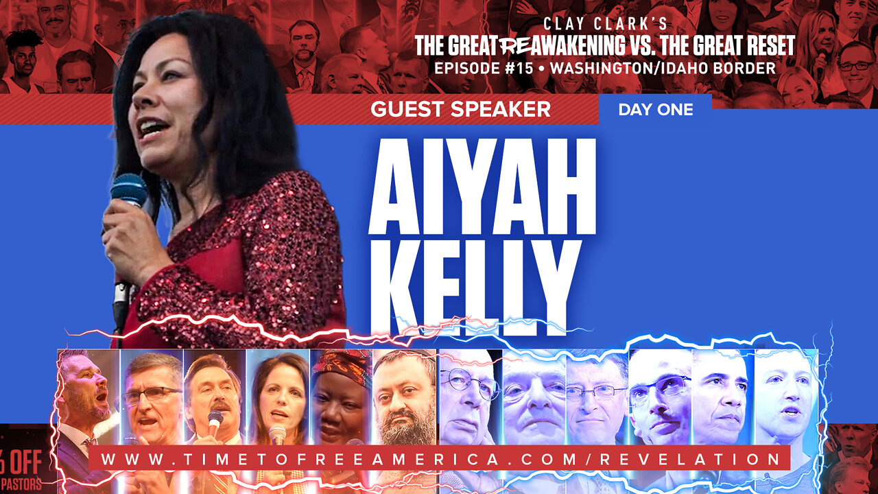 Aiyah Kelly Sings the National Anthem | ReAwaken America Tour Idaho