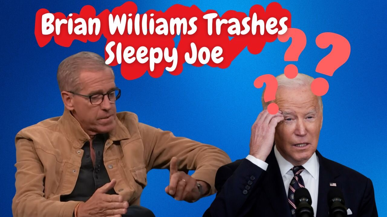 Brian Williams Trashes Sleepy Joe