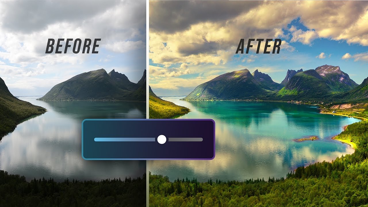 TRANSFORM Your Photos with Just ONE SLIDER!