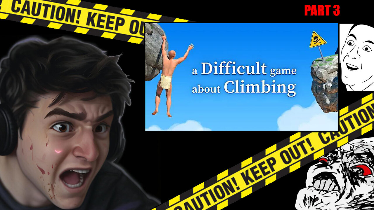 A Difficult Game About Climbing! Living Life On The Edge! - Part 3