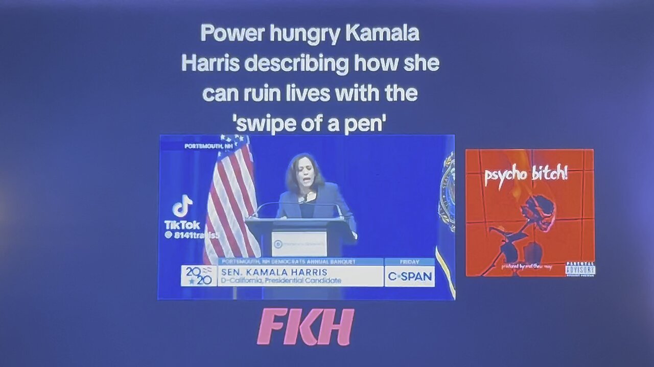 Evil bitch, with a swipe of a pen