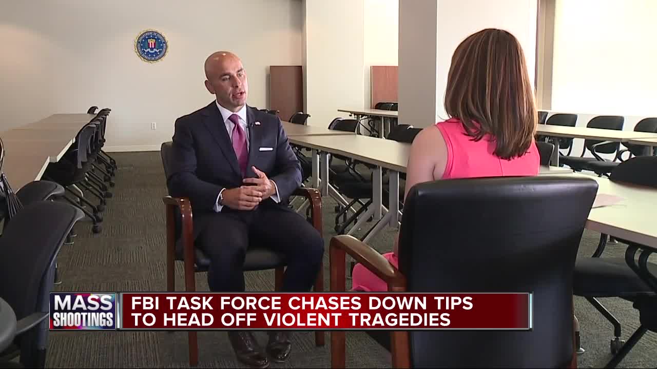 FBI Task Force chases down tips to head off violent tragedies