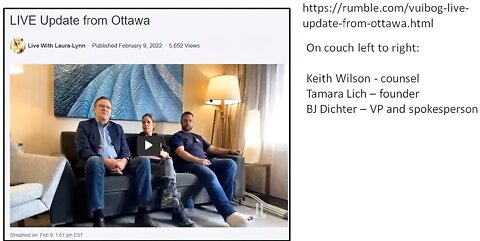 Ottawa Trucker leaders replaced by Cabal members!